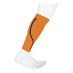 K6 - Medias De Compresión Anti-varices Naranja Talla XL