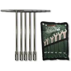 EASTMAN - Juego copas t x 4 30cm+set llaves mixtas pulgadas x 6 piezas