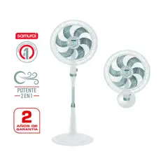 SAMURAI - Ventilador De Mesa Negro