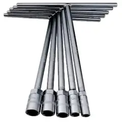 GENERICO - Juego de copas hexagonales en t de 30 cm largas x 8 unidades