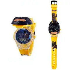 DAYOSHOP - Reloj Niñas Digital Luces Sonido Tapa Batman.