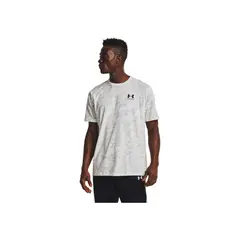 UNDER ARMOUR - Camiseta Hombre ABC CAMO SS-WHT Blanco