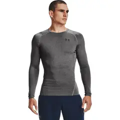 UNDER ARMOUR - Camiseta Hombre HG ARMOUR COMP LS Gris