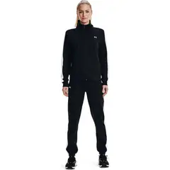 UNDER ARMOUR - Pantalón Mujer TRICOT TRACKSUIT-BLK Negro