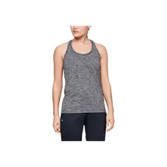 UNDER ARMOUR - Camiseta Mujer TECH TANK - TWIST-BL Negro