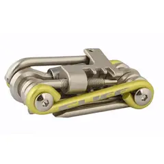 CLIFF - Multiherramienta raptor X11 despinador cadena bicicleta Amarillo limon