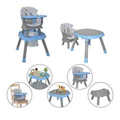 PRIORI - Silla Comedor Bebé 7en1 Seven Azul
