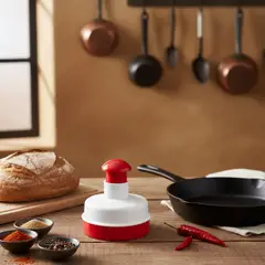 METALTEX - Molde Hamburguesa en Polipropileno Metaltex: 10 cm