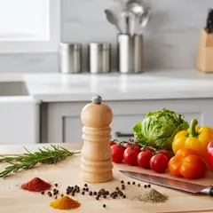 METALTEX - Pimentero en Madera Metaltex: 10 cm