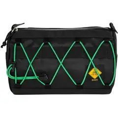 GENERICO - Maleta manillar bicicleta barril 2.8l negro - verde on the road bag