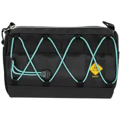 GENERICO - Maleta manillar bicicleta barril 2.8l negro - azul on the road bag