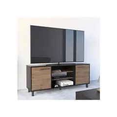 RTA MUEBLES - Rack tv kaia rwm 3712 wengue + miel RTA