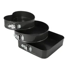 IMPORTADORA MAKA - Juego De Moldes Figuras Desmontable Antiadherente X3