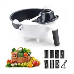 ONE PIXEL - Rallador Cortador Ayudante De Cocina 9 En 1