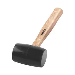 PRETUL - Mazo De Goma De 16 Oz Con Mango De Madera