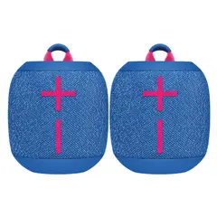 ULTIMATE EARS - Combo X 2 Parlantes Impermeables, Wonderboom 3 Azul
