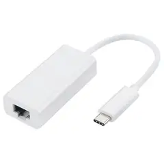 GENERICO - Adaptador usb tipo c a ethernet gigabit rj45 lan cable red