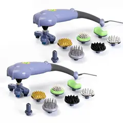 STYLE STARS - Combo Dos Masajeadores eléctricos 8en1 corporal