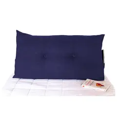 ESTILO RELAX - Cojín TV - Cojín de Lectura - Cama Sencilla - Azul
