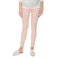 MOMS CLOSET - Pantalón Maternidad Bengalina Confort Palo Rosa Moms Closet.