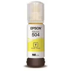 EPSON - Tinta 504 para impresoras l4150 l4160 l6161 amarillo