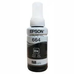EPSON - Tinta 664 Negra para impresoras l210 l355 l365 l455 l555 l1300