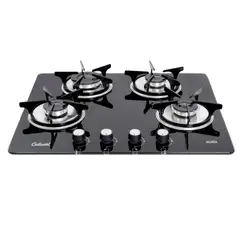 CONTINENTAL - Estufa Empotrar Vidrio Templado 62x52 cm Gas Propano - 5890