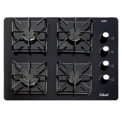 CONTINENTAL - Estufa Empotrar Vidrio Templado 62x52 cm Gas Propano- 5685