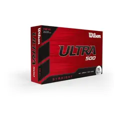 WILSON - Pelotas Bolas De Golf Ultra 500 Straight 15 Unidades