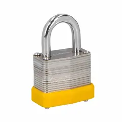 PRETUL - Candado De 30 Mm De Acero Con Cuerpo Laminado Y 2 Llaves