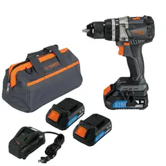 TRUPER - Taladro Percutor Inalámbrico De 1/2", 20 V Y Torque 39 Nm