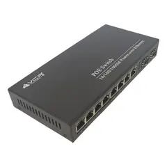 VCP - Switch 8 Puertos Poe 10/100/1000mbps + 2 Puertos Sfp