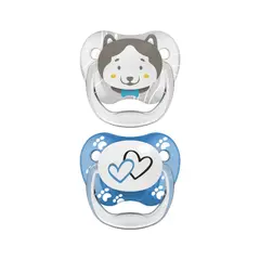 DR BROWNS - Chupos de Entretencion Prevent Decorado Nivel 2 Bebe (6-18M)