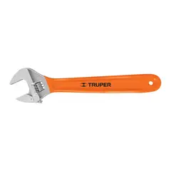TRUPER - Llave Expansiva De 15" Mango Pvc Con Apertura De 1.3/4"