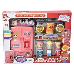 JUGUETELANDIA - SET REFRIGERADOR CAJA PARA NIÑOS