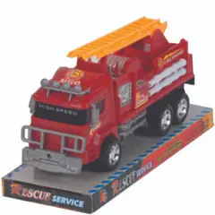 JUGUETELANDIA - Carro Bomberito Friccion Base Y Tapa