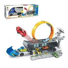 JUGUETELANDIA - TRACTOMULA LANZADOR CARROS CAJA