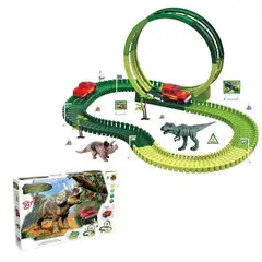 JUGUETELANDIA - PISTA DINOSAURIO PILAS CAJA