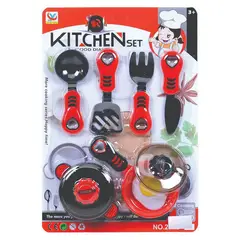 JUGUETELANDIA - SET COCINA FOOD BLISTER PARA NIÑOS