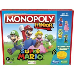 HASBRO - Juego De Mesa Monopoly Junior Edición Super Mario