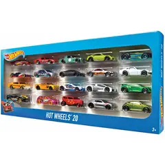 HOT WHEELS - Autos Basicos Paquete de 20 Autos