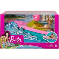 BARBIE - BOTE CON MUÑECA - GRG30