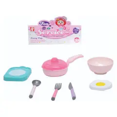 JUGUETELANDIA - SET COCINA SERVICE BOLSA PARA NIÑA