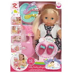 JUGUETELANDIA - MUÑECA DELUXE 10 SONIDOS CAJA