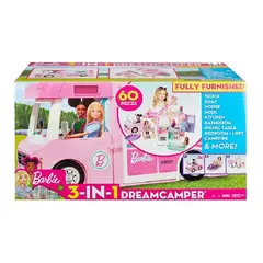BARBIE - Cámper de 3 EN 1