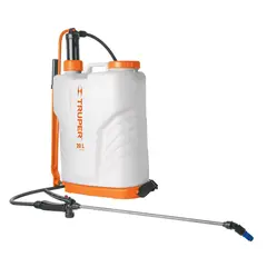 TRUPER - Fumigador Manual De Mochila, 20 L (5.2 Gal), 60 Psi, 3.6 Kg