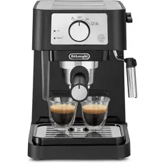 DELONGHI - Cafetera espresso stilosa color negro