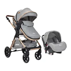 PRIORI - Coche bebe Kansas 4en1 Gris