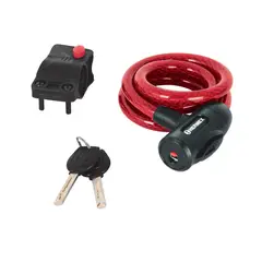 HERMEX - Guaya De Seguridad De 1 M X 12 Mm, Incluye Portacandado