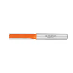 TRUPER - Fresa Recta De Dos Filos, Diámetro 1/2" Y Corte De 25.4 Mm